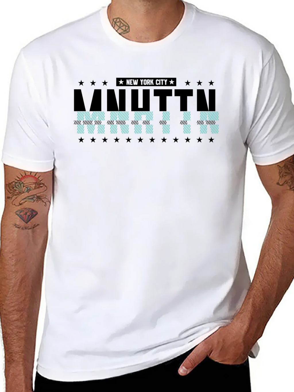 Manhattan New York City Graphic Tee product image 7