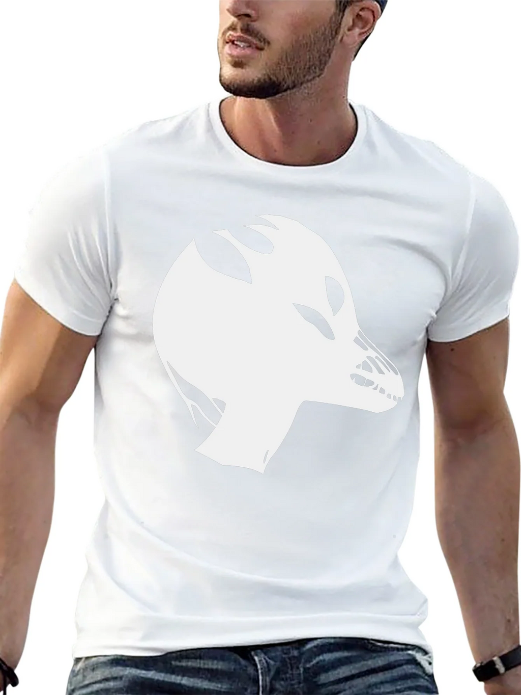 Abstract Creature Graphic Tee - Black product image 12