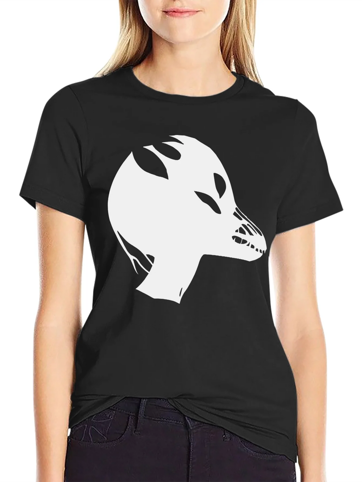 Abstract Creature Graphic Tee - Black product image 2
