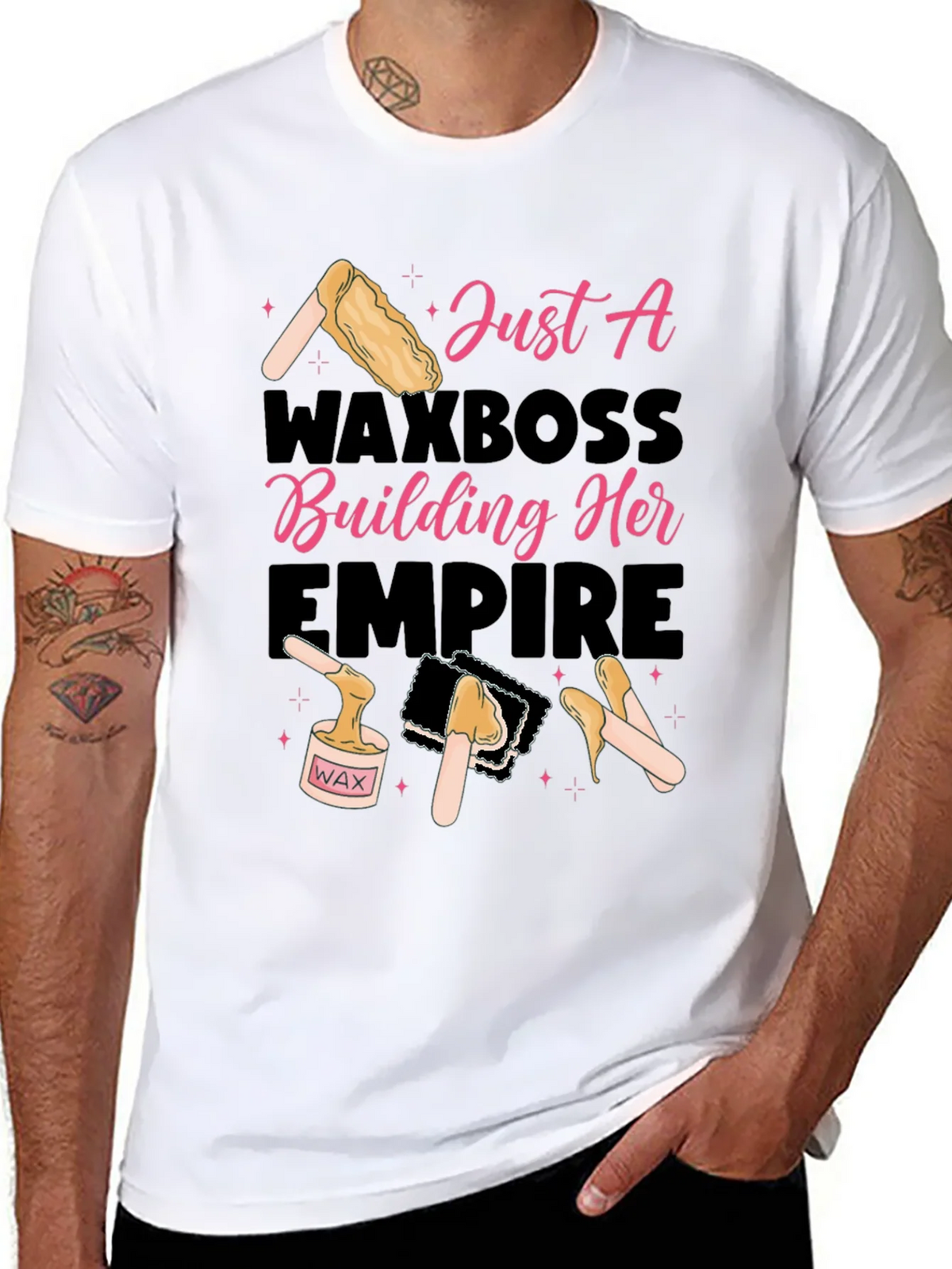 Wax Boss Building Her Empire Graphic Tee product image 7