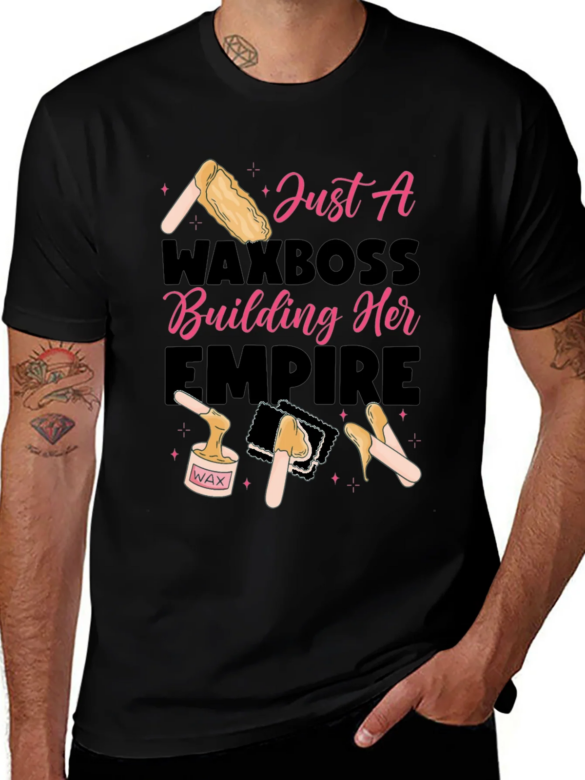 Wax Boss Building Her Empire Graphic Tee product image 1