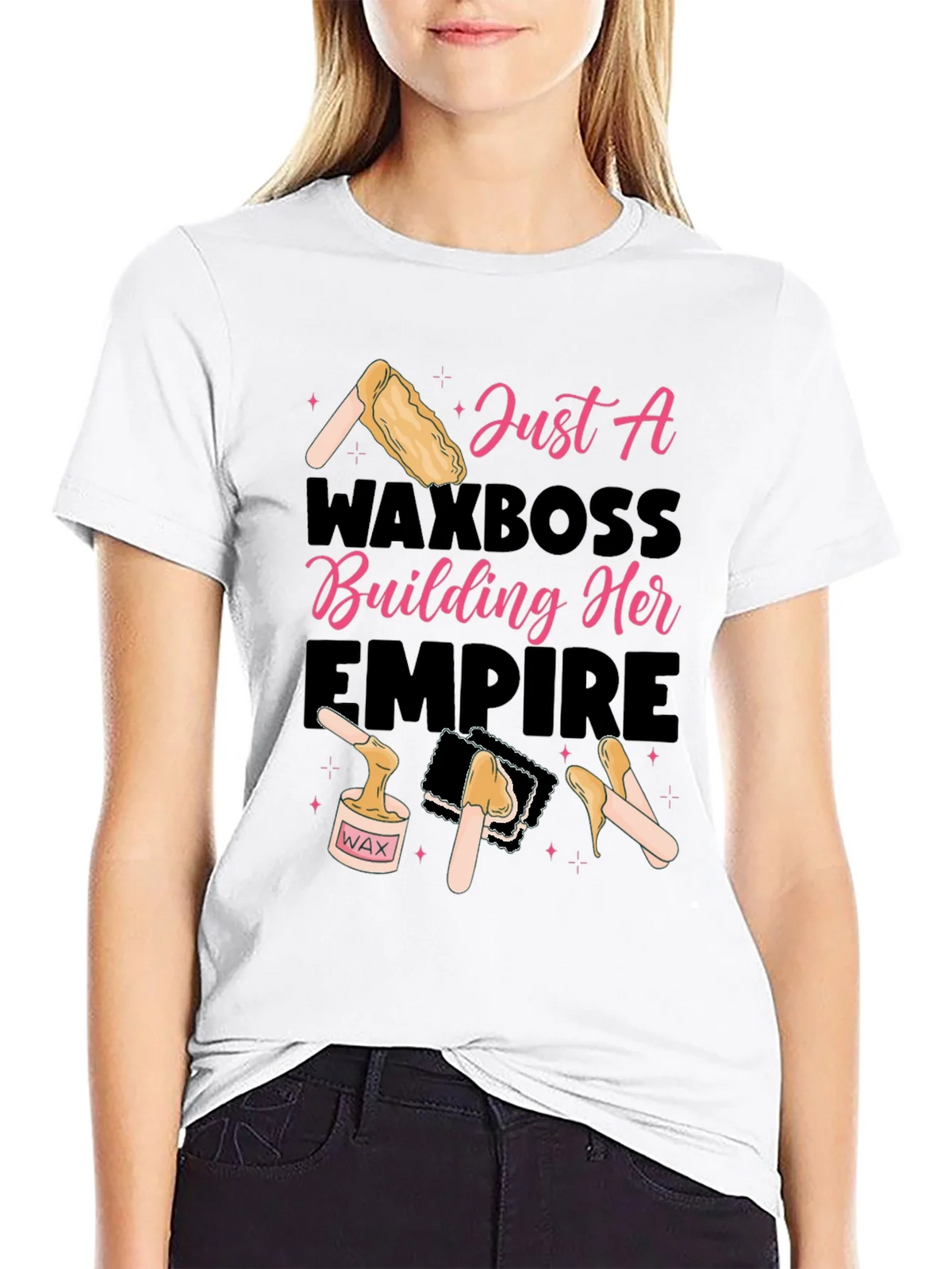 Wax Boss Building Her Empire Graphic Tee product image 8