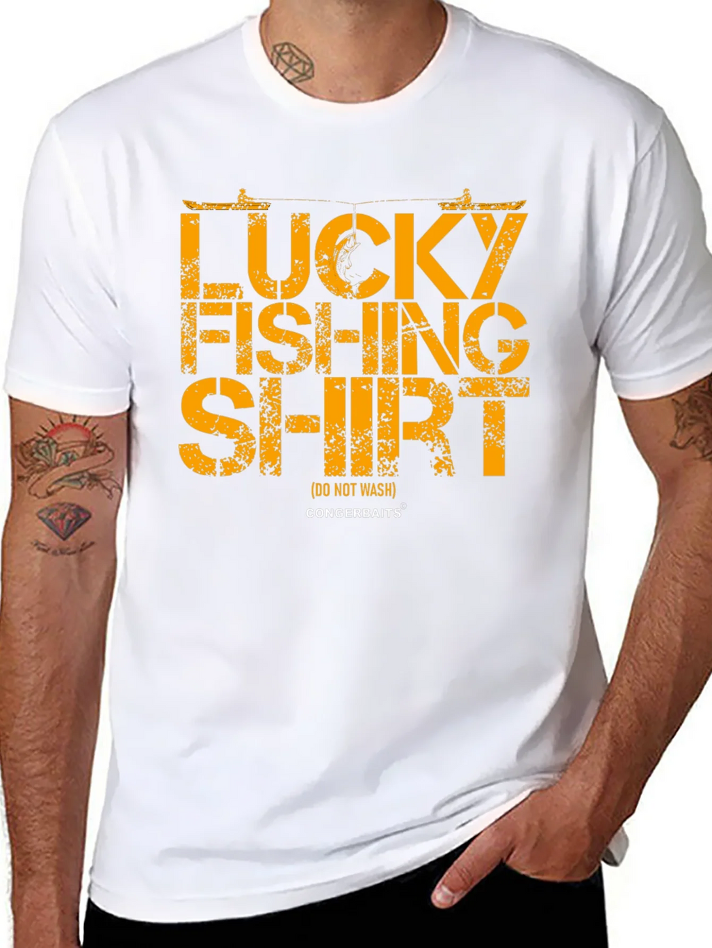 Lucky Fishing Shirt - Mens Graphic Tee product image 7