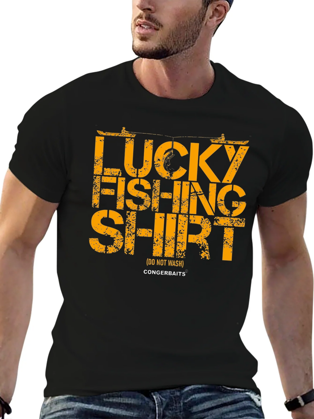 Lucky Fishing Shirt - Mens Graphic Tee product image 6