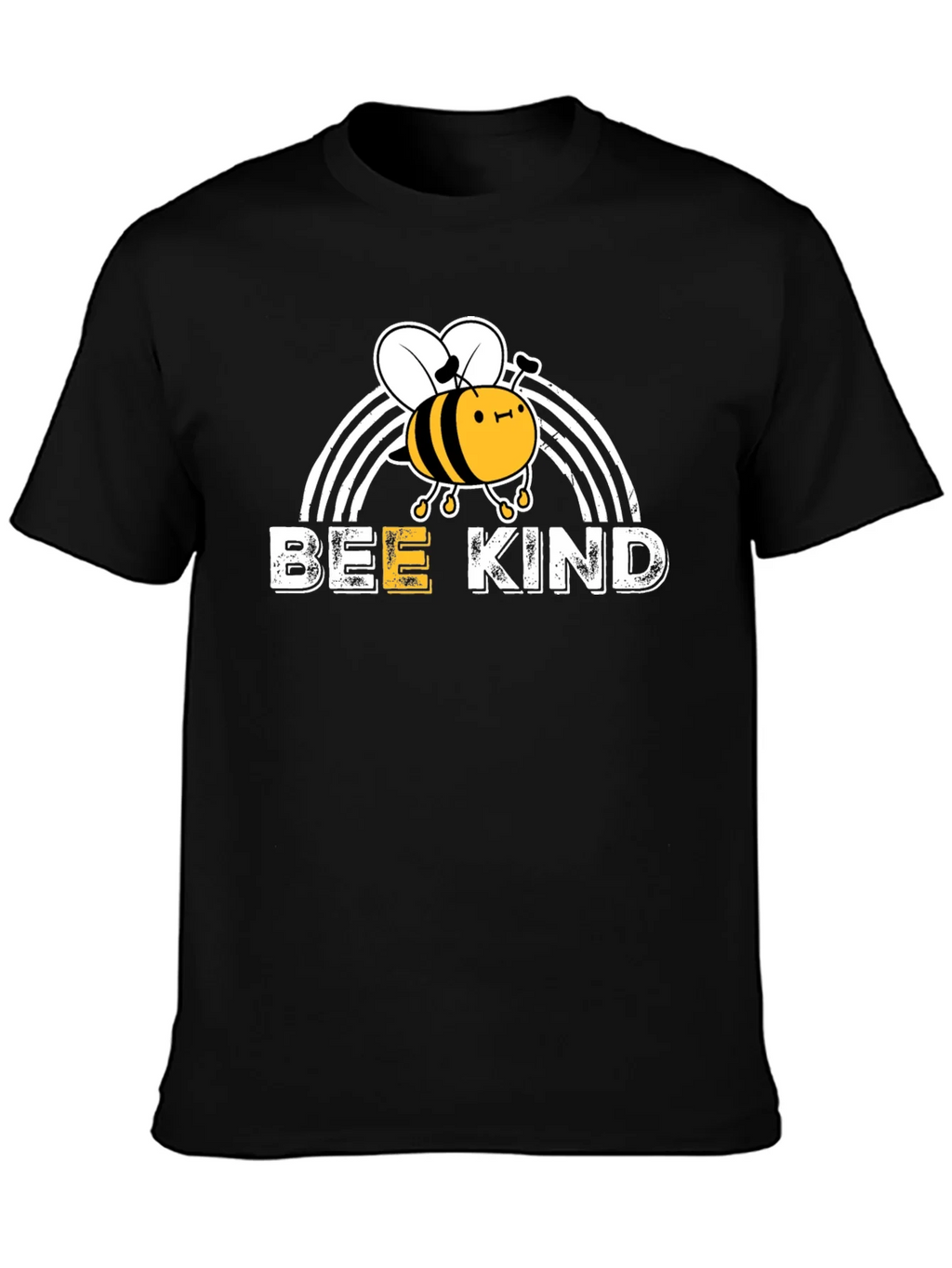 Bee Kind T-Shirt - Rainbow Graphic Tee product image 3