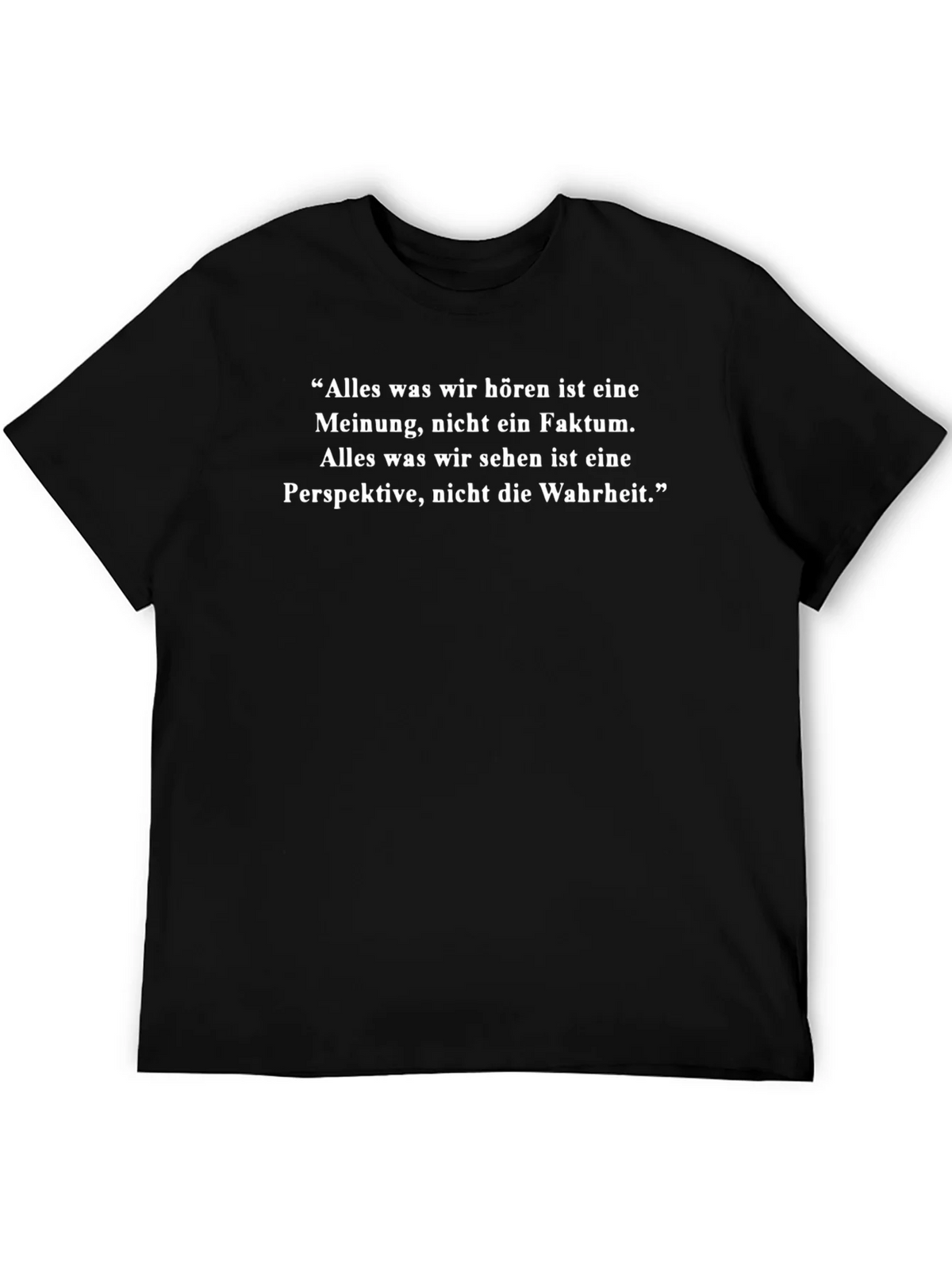 Philosophical Quote T-Shirt - German Text product image 5