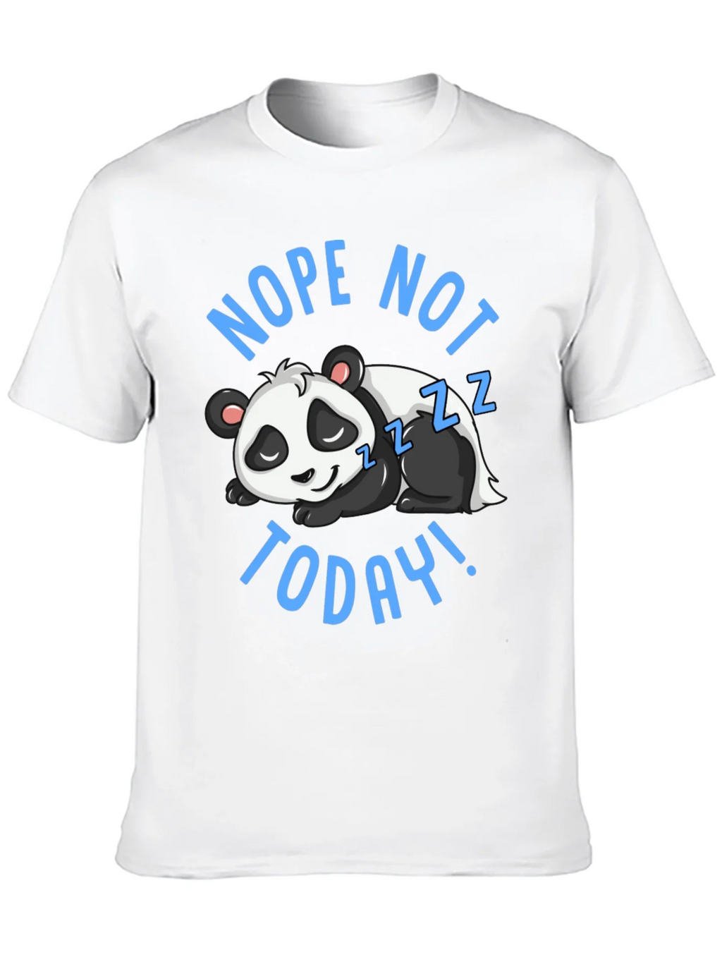 Nope Not Today Panda Graphic T-Shirt product image 9