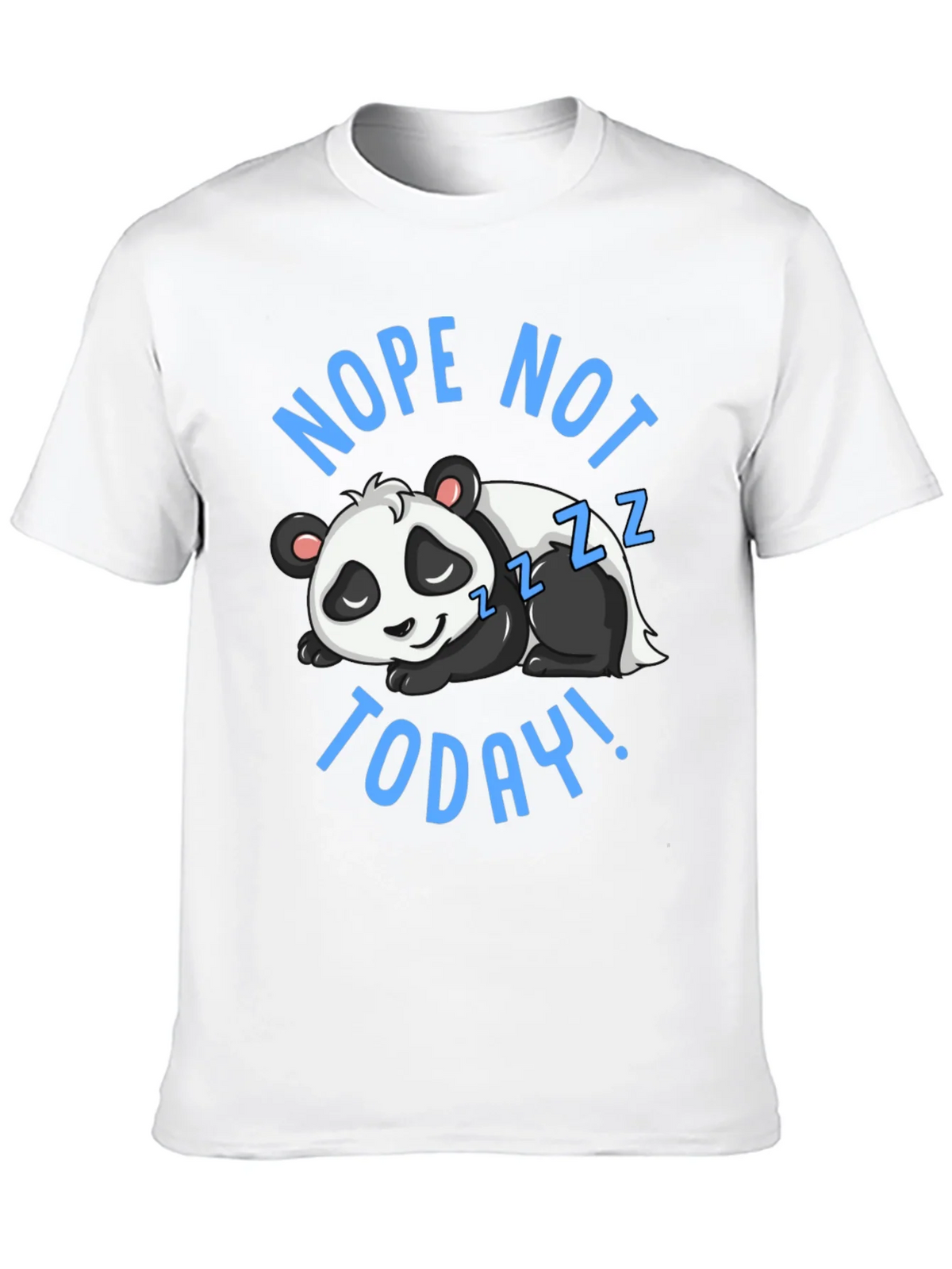 Nope Not Today Panda Graphic T-Shirt product image 9