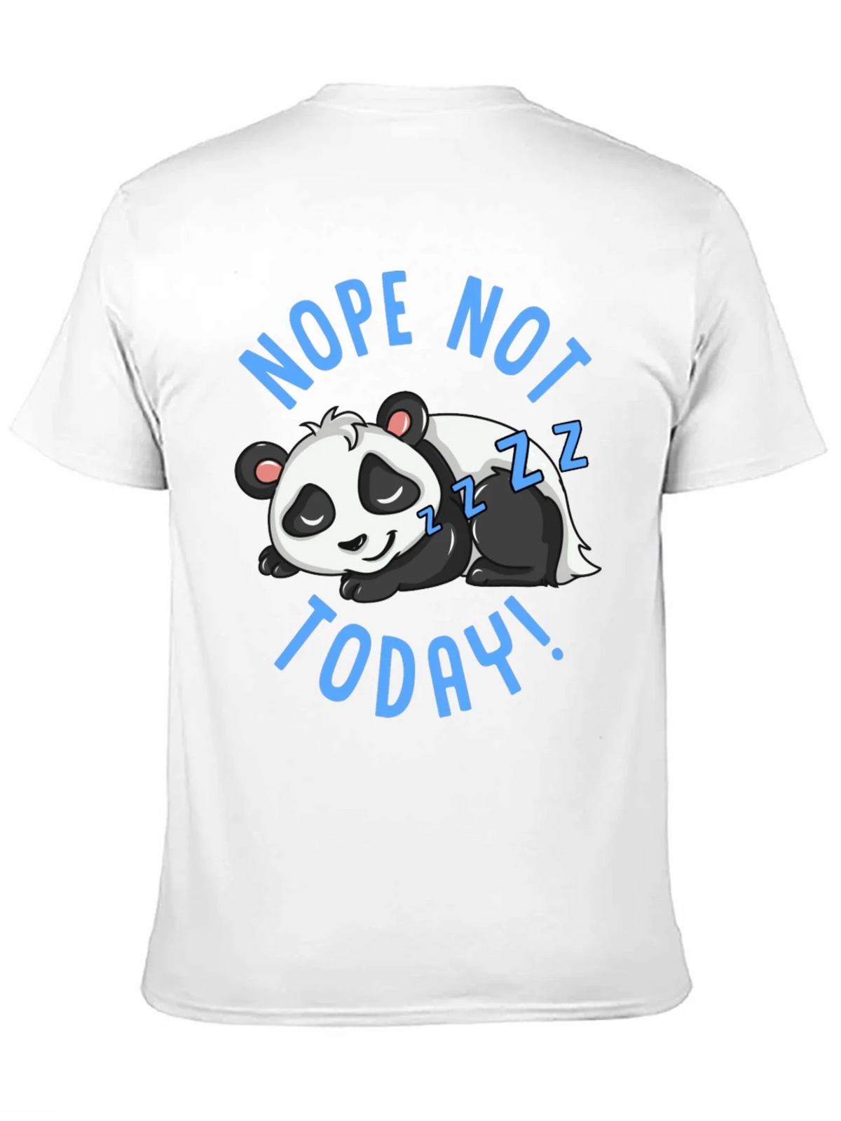 Nope Not Today Panda Graphic T-Shirt product image 10