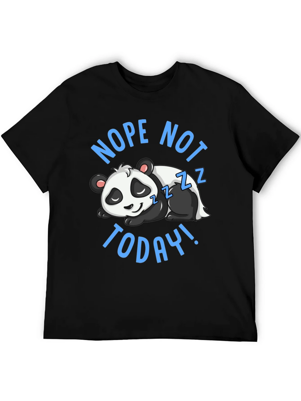 Nope Not Today Panda Graphic T-Shirt product image 5