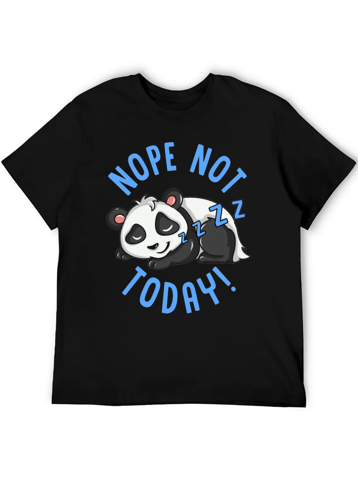 Nope Not Today Panda Graphic T-Shirt product image 5