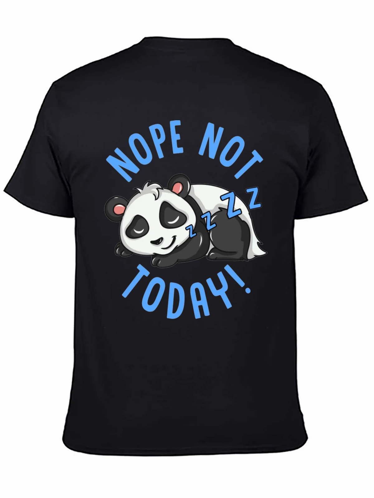 Nope Not Today Panda Graphic T-Shirt product image 4