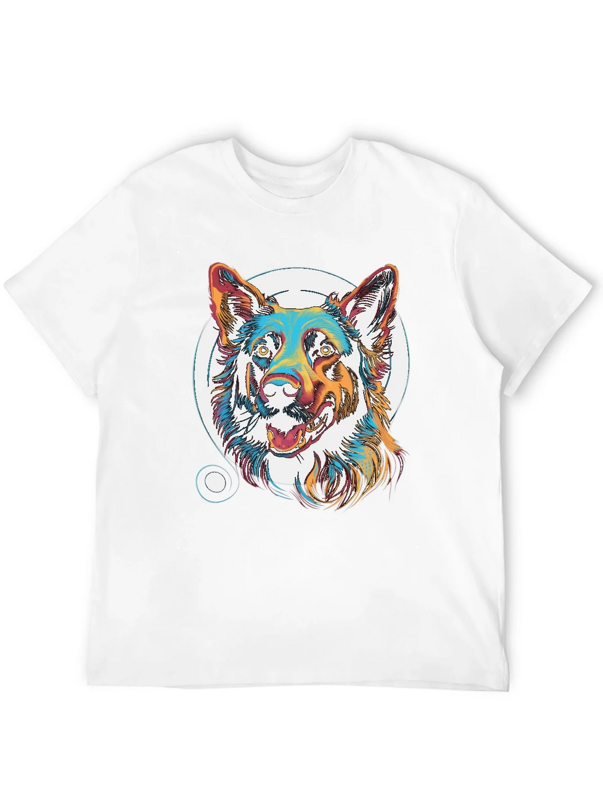 Cool Dog Graphic T-Shirt - Unisex Black Tee product image 11