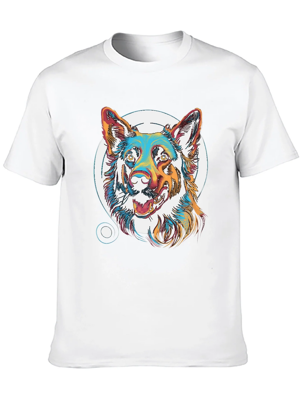 Cool Dog Graphic T-Shirt - Unisex Black Tee product image 9