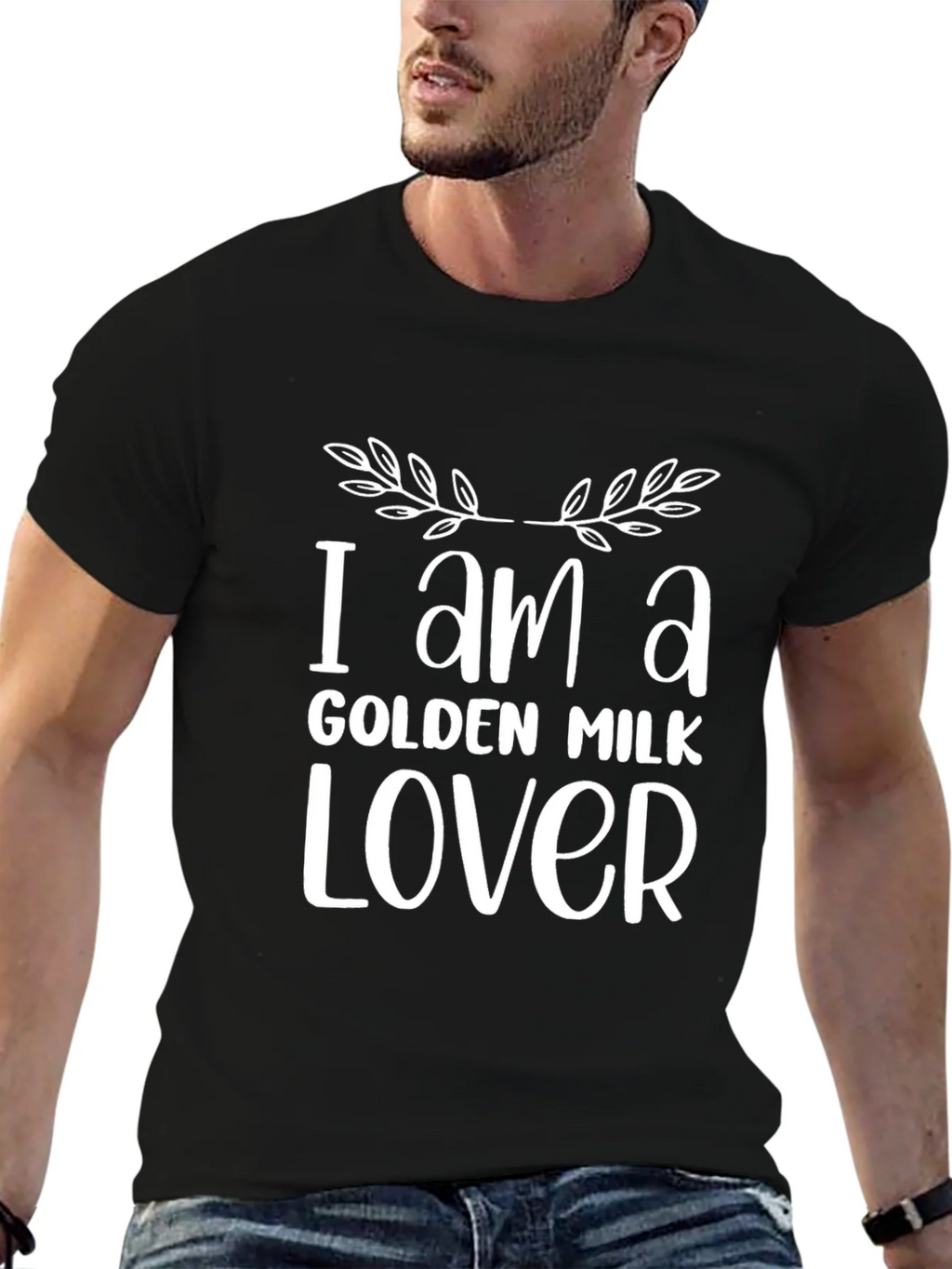 Golden Milk Lover T-Shirt - Soft Cotton Tee product image 4