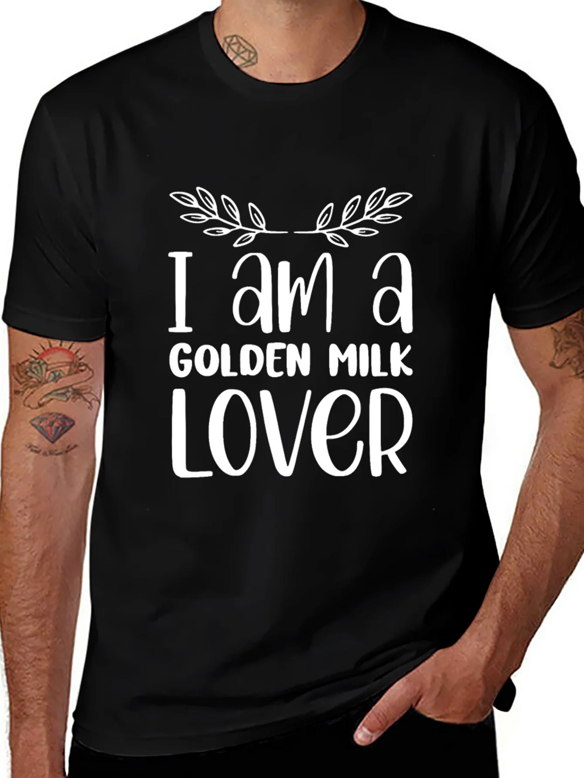 Golden Milk Lover T-Shirt - Soft Cotton Tee product image 1