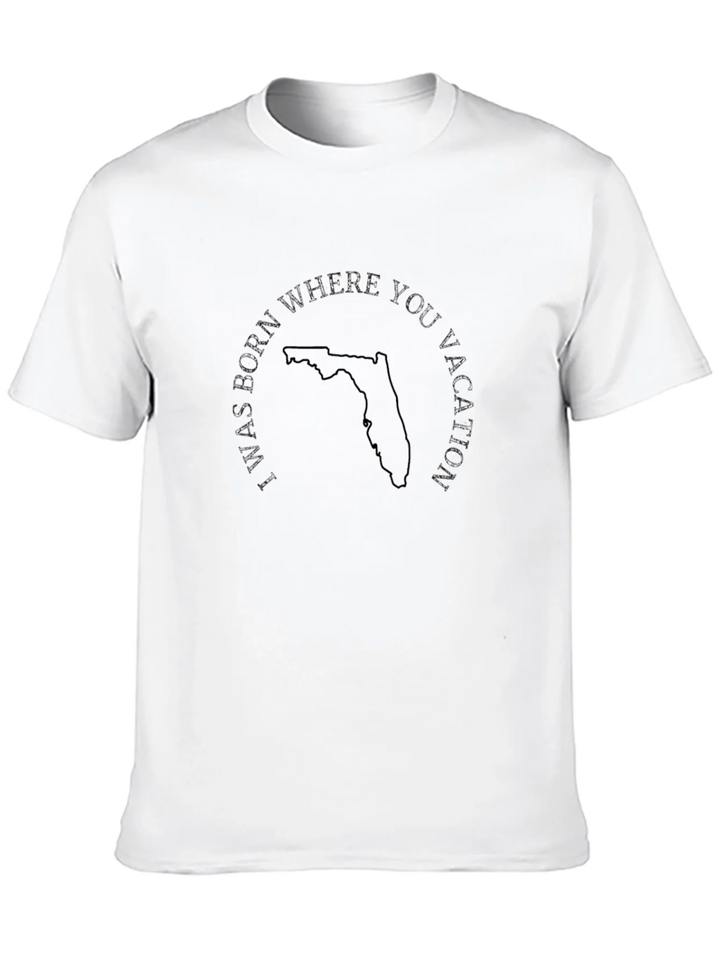Florida Vacation T-Shirt - Black product image 9