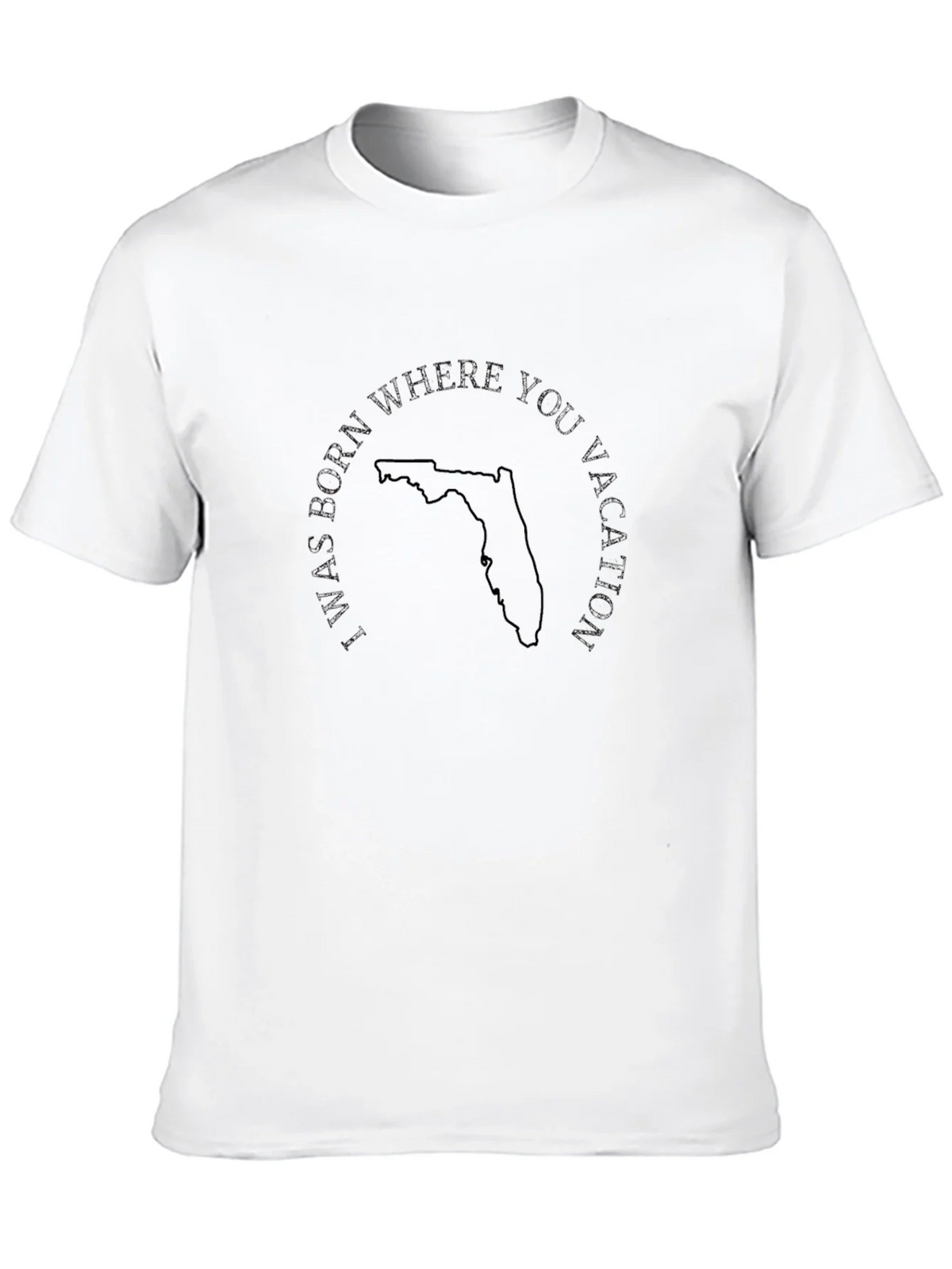 Florida Vacation T-Shirt - Black product image 9