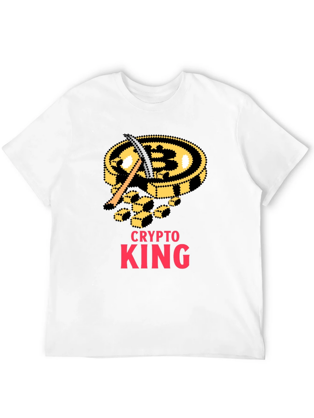 Crypto King Bitcoin Miner T-Shirt product image 11