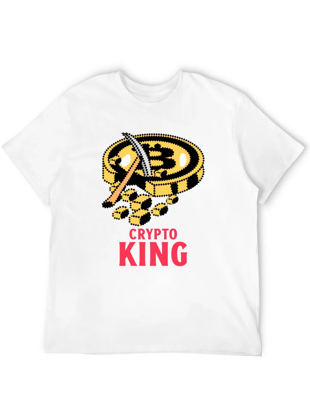 Crypto King Bitcoin Miner T-Shirt product image 11
