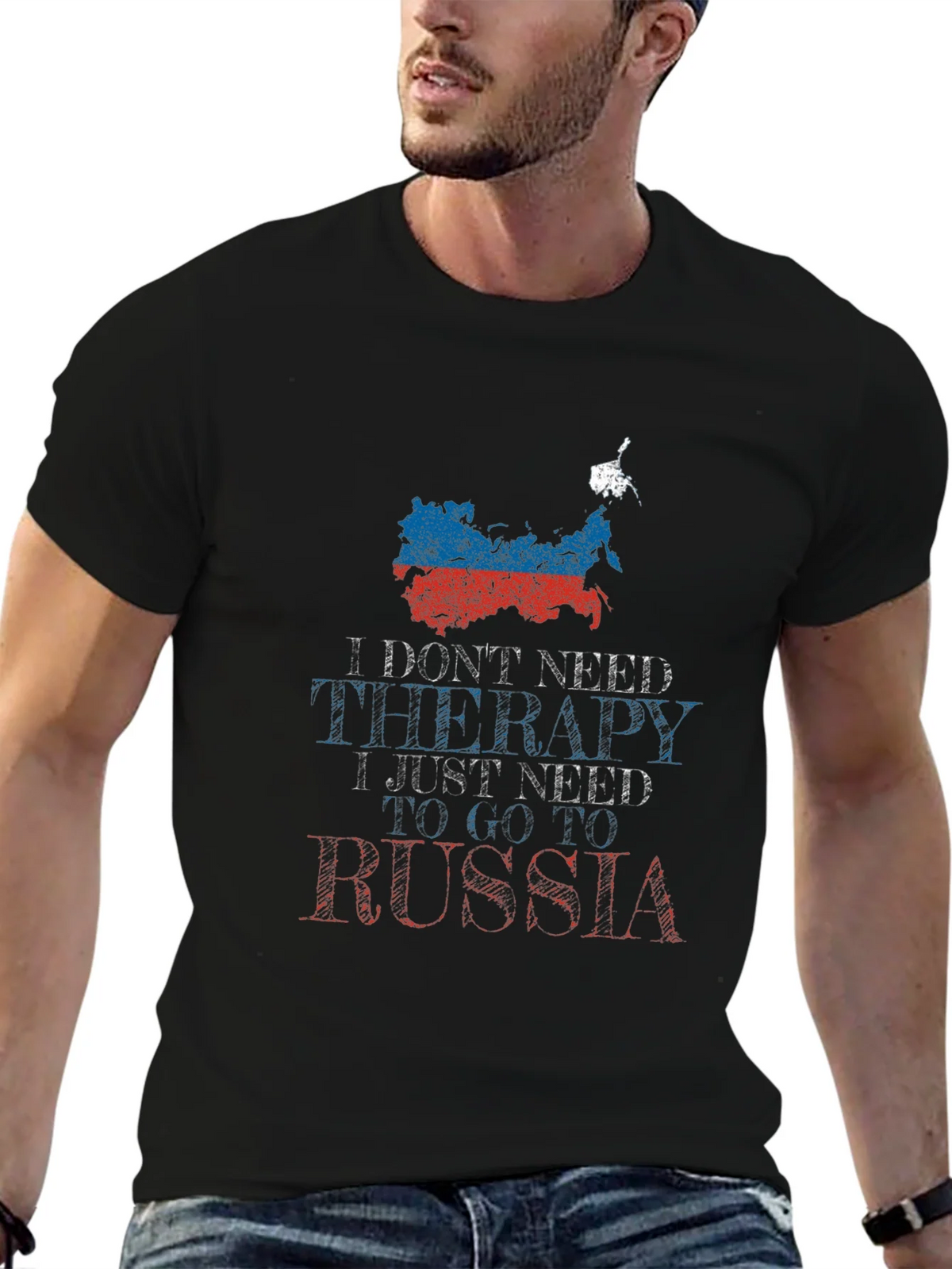 Russia Therapy T-Shirt product image 6