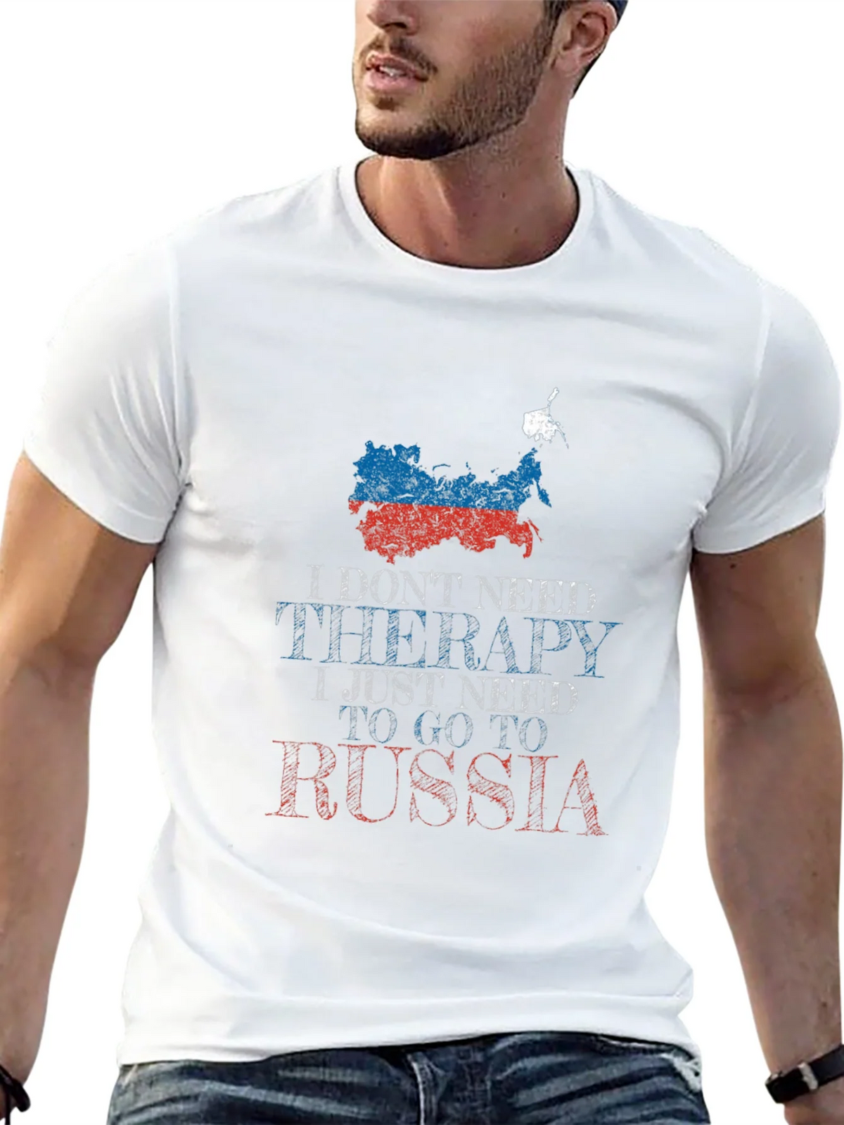 Russia Therapy T-Shirt product image 12