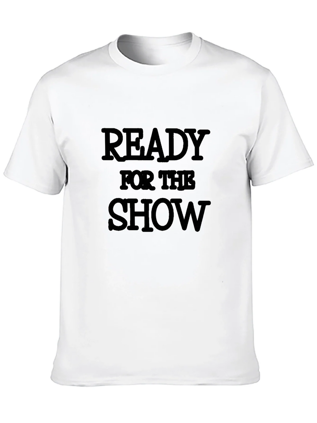 Ready for the Show Black Graphic T-Shirt product image 9