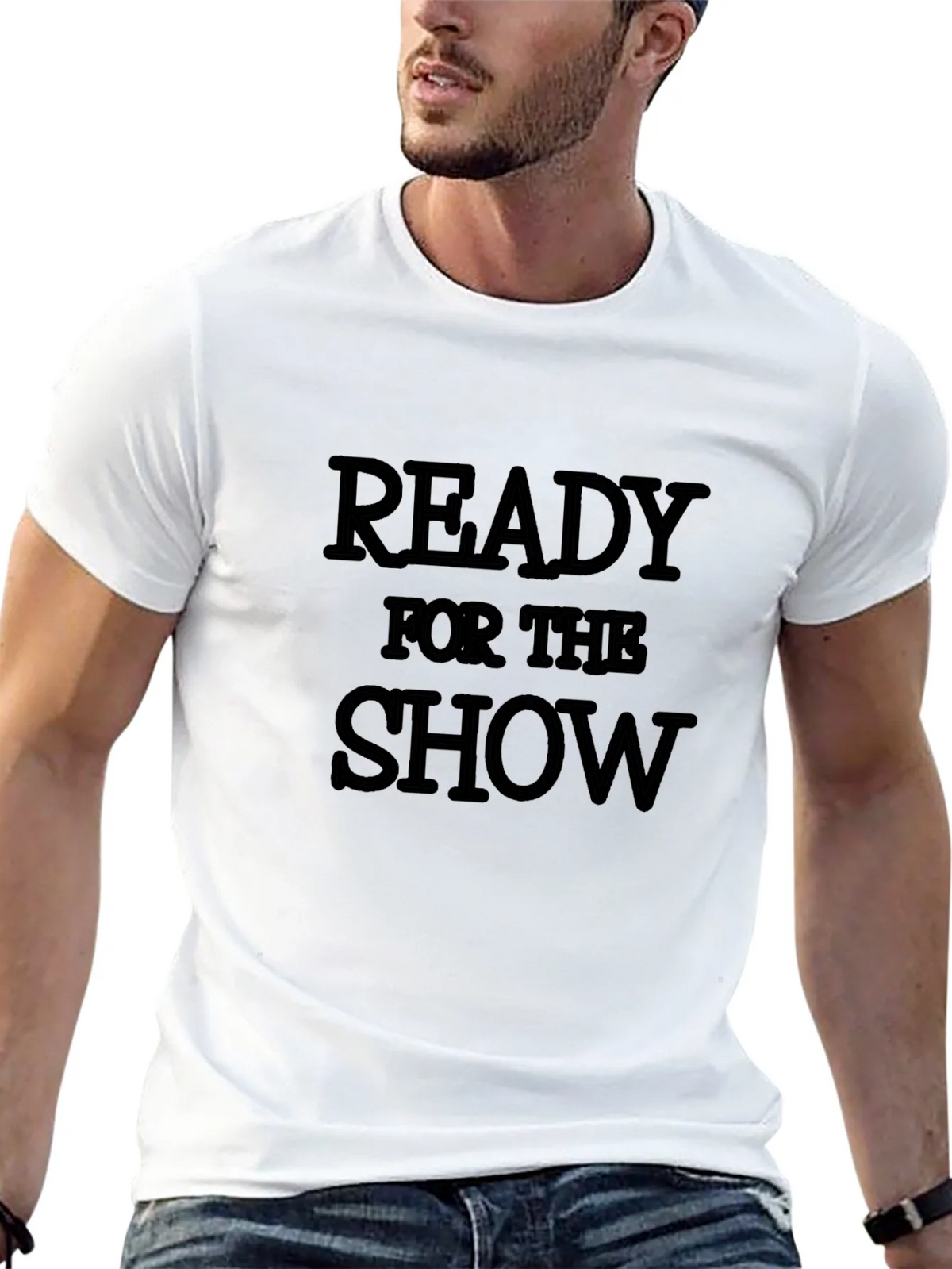 Ready for the Show Black Graphic T-Shirt product image 12