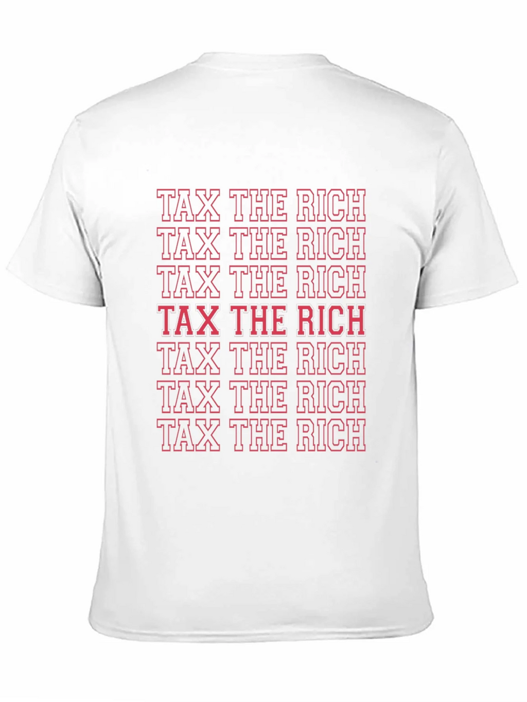 Tax The Rich Statement T-Shirt product image 10