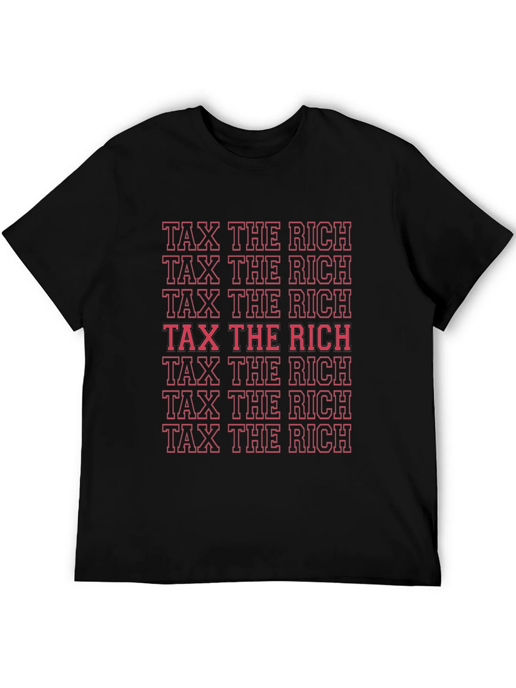 Tax The Rich Statement T-Shirt product image 5