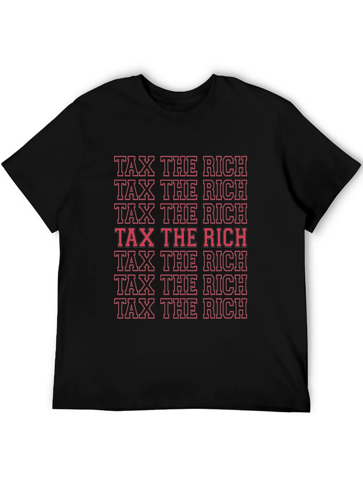 Tax The Rich Statement T-Shirt product image 5