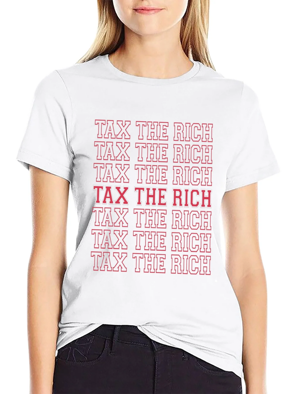 Tax The Rich Statement T-Shirt product image 8
