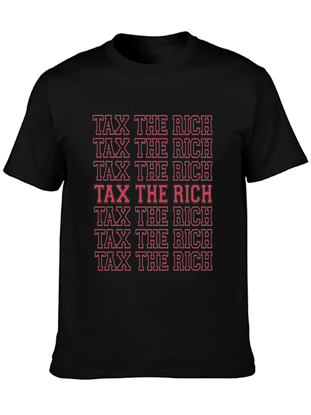 Tax The Rich Statement T-Shirt product image 3