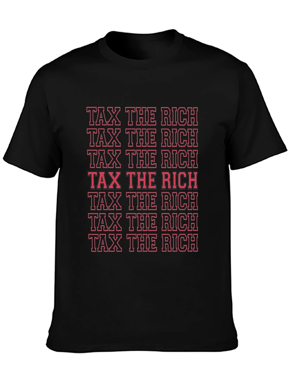 Tax The Rich Statement T-Shirt product image 3