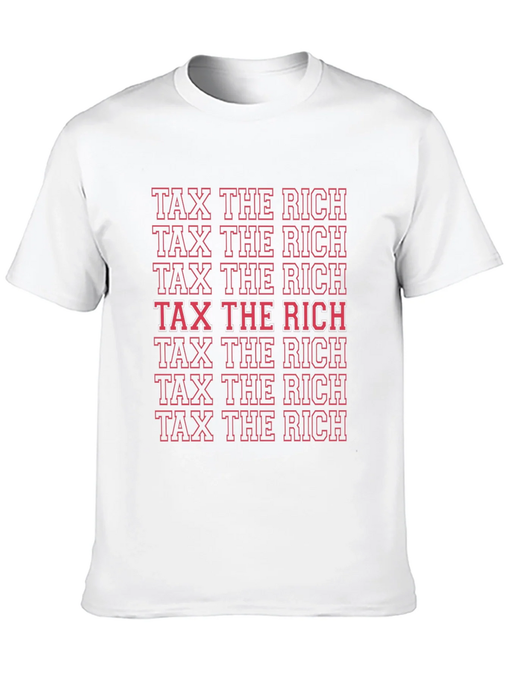Tax The Rich Statement T-Shirt product image 9