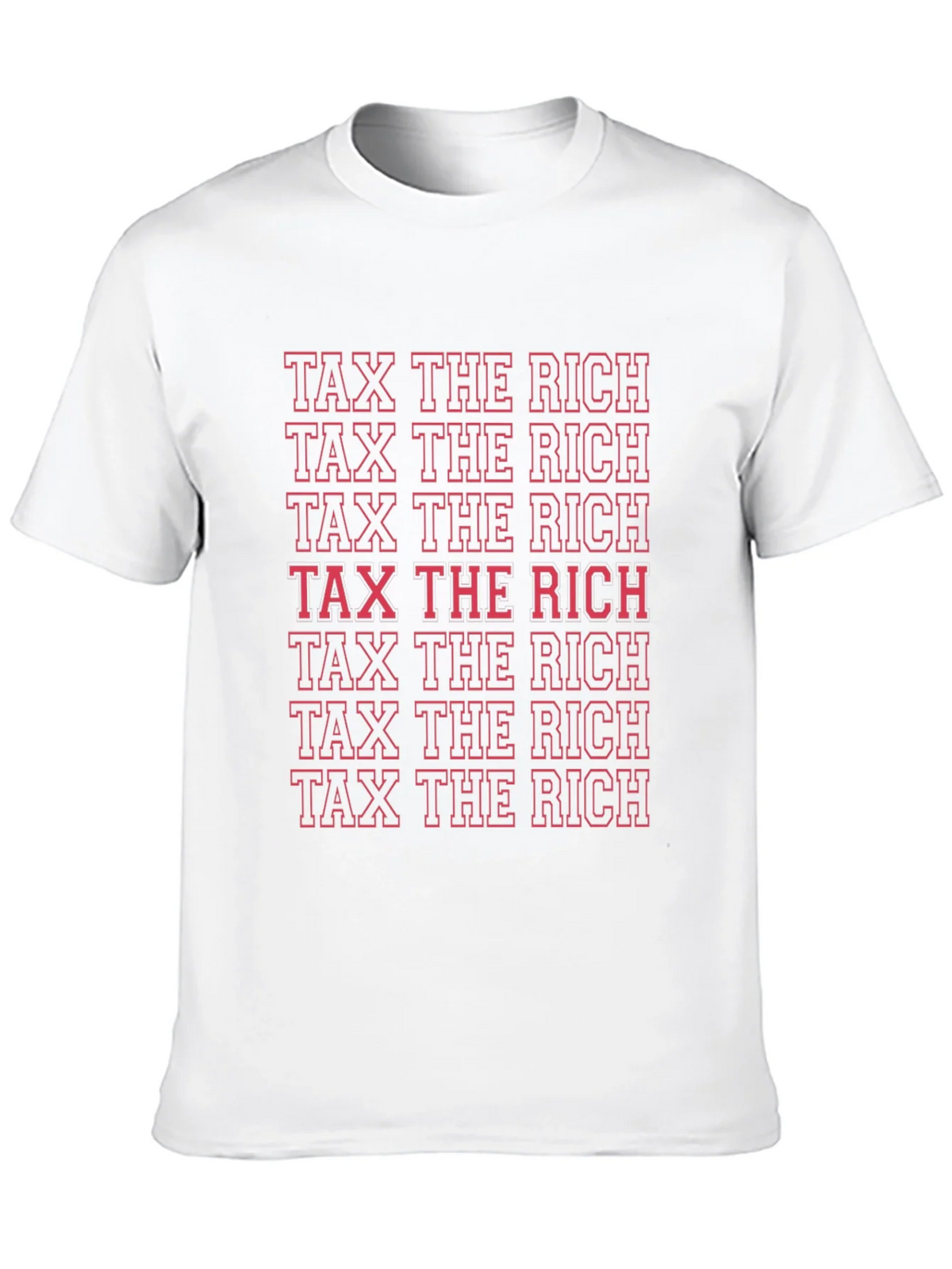 Tax The Rich Statement T-Shirt product image 9