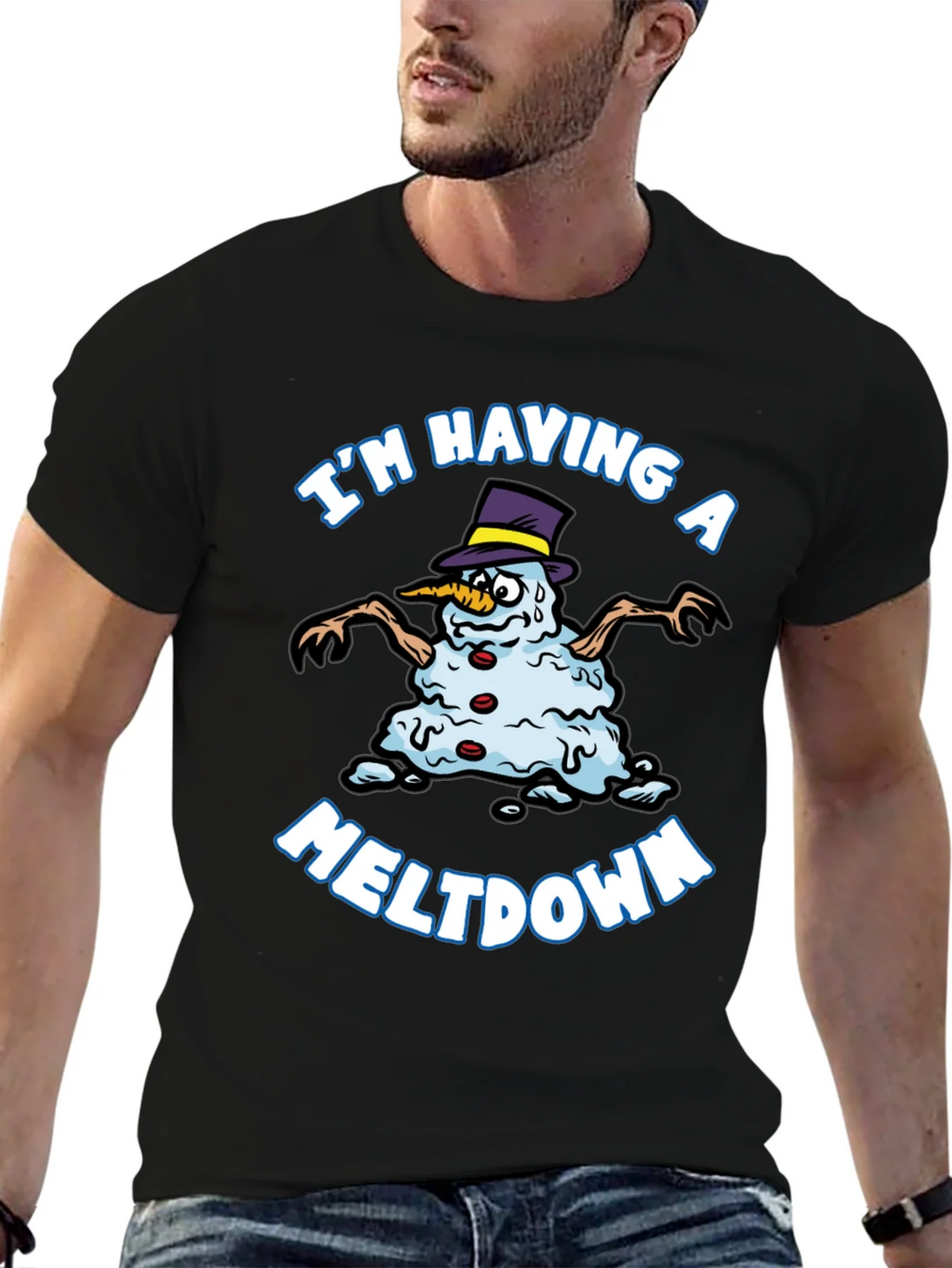 Meltdown Snowman Graphic Tee product image 6