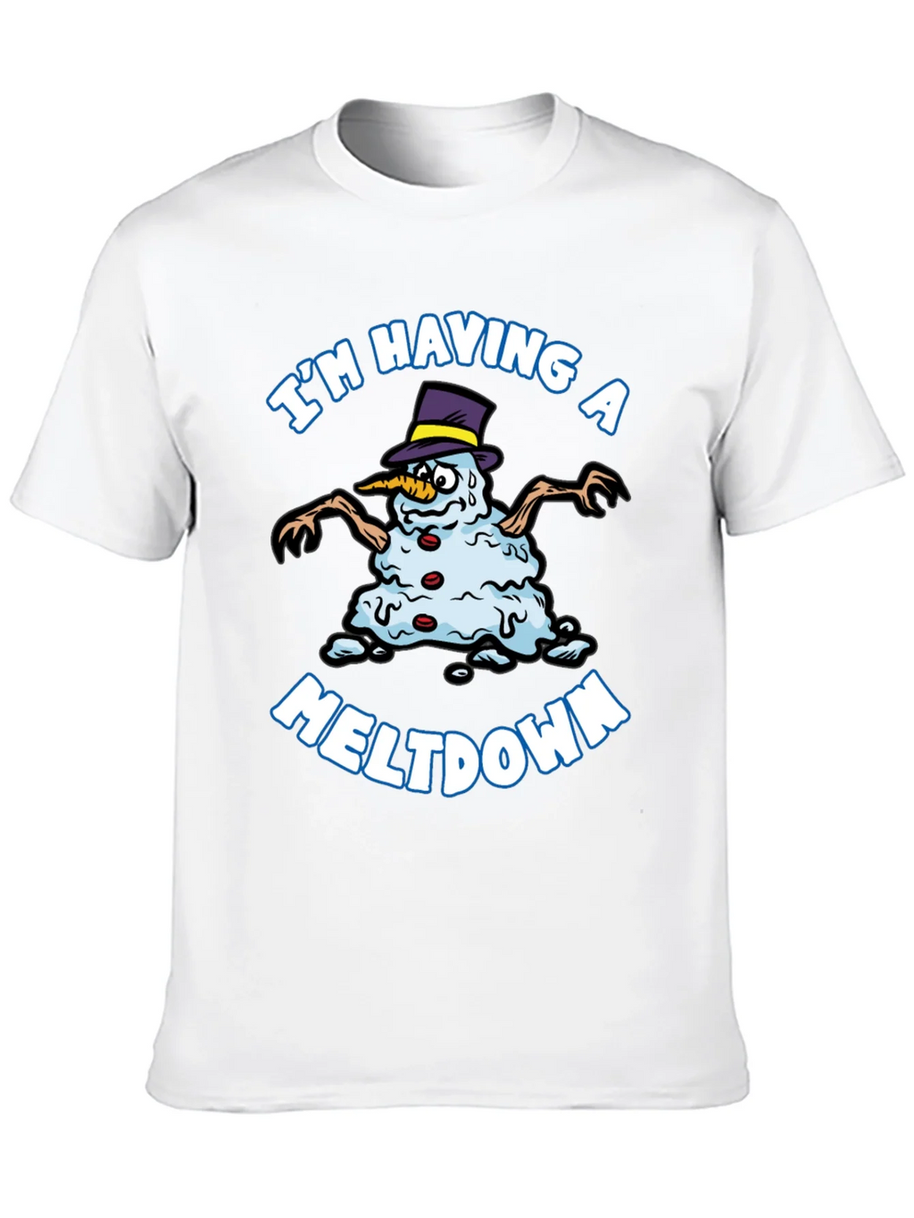 Meltdown Snowman Graphic Tee product image 9
