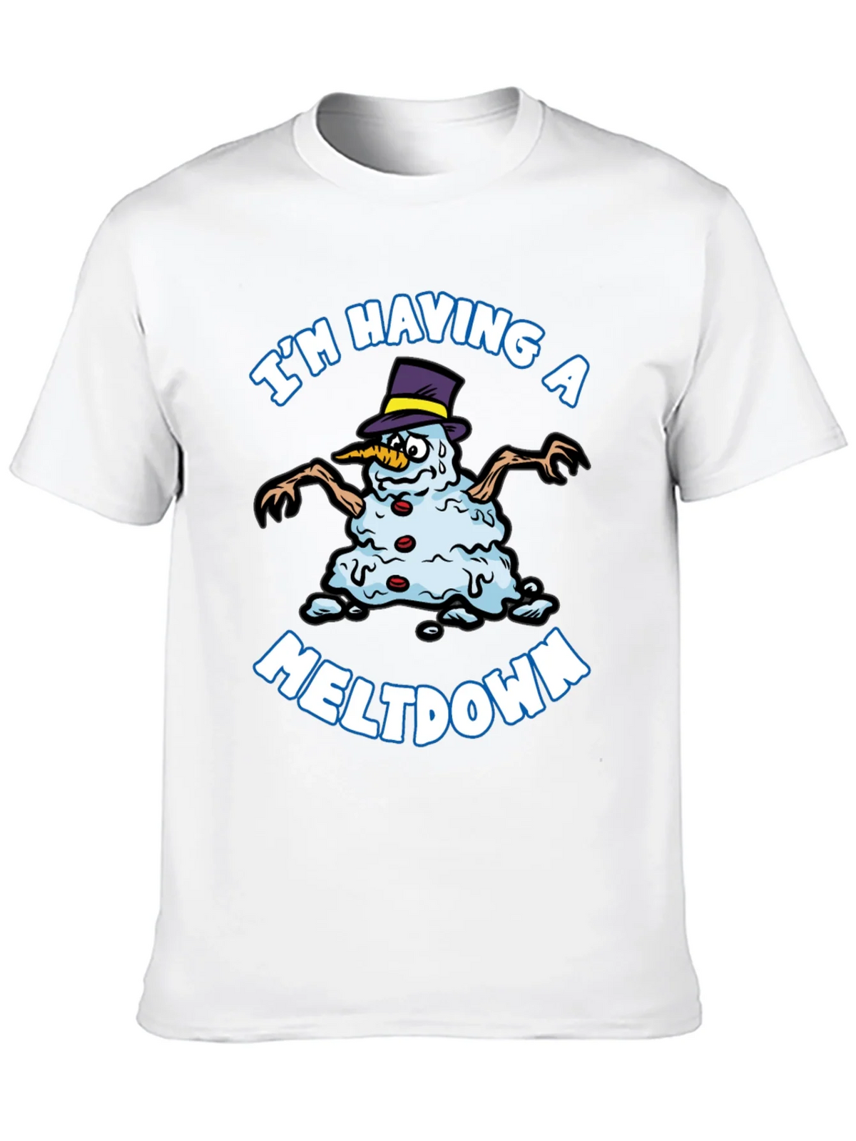 Meltdown Snowman Graphic Tee product image 9
