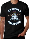 Meltdown Snowman Graphic Tee product image 1