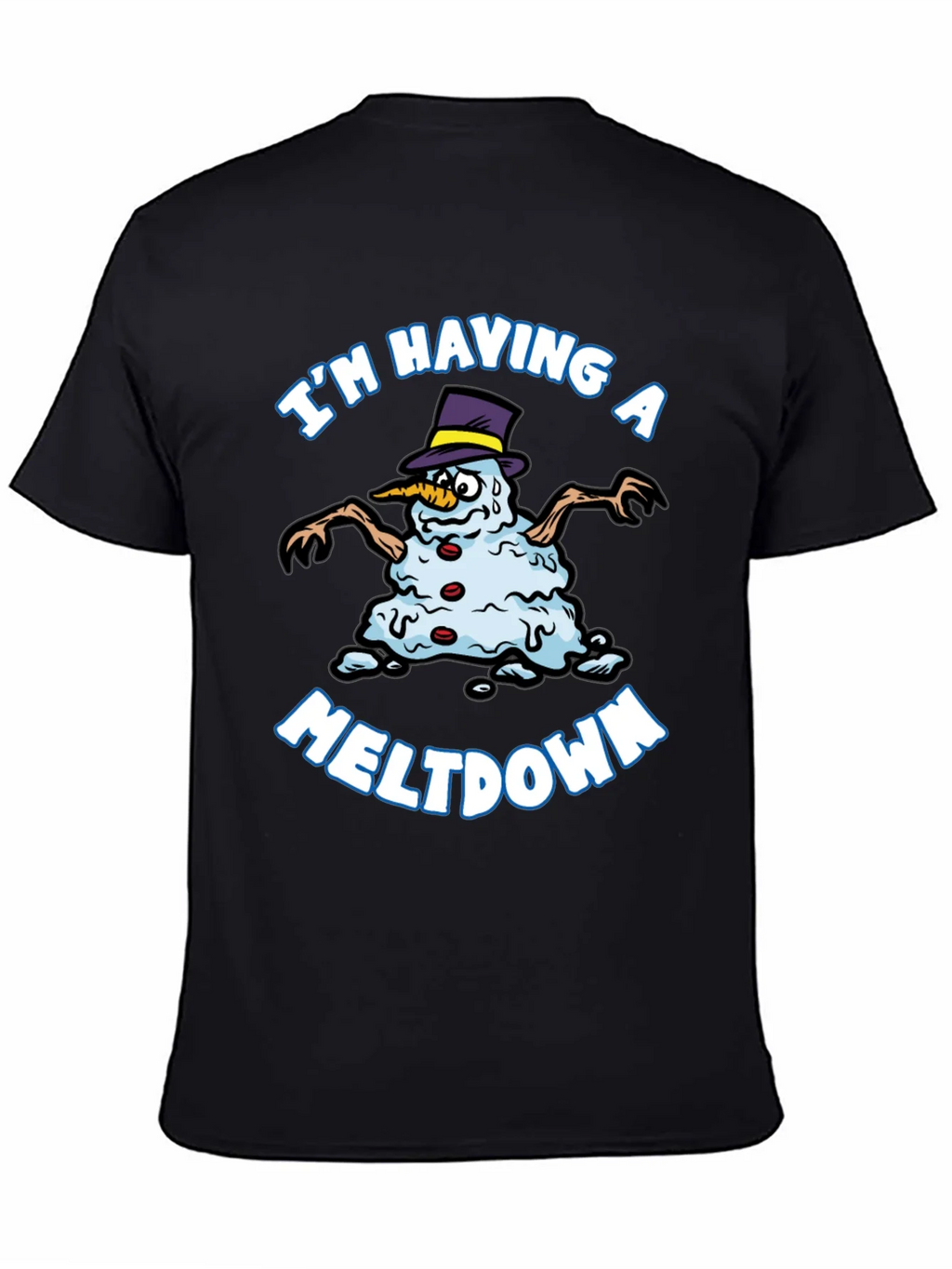 Meltdown Snowman Graphic Tee product image 4