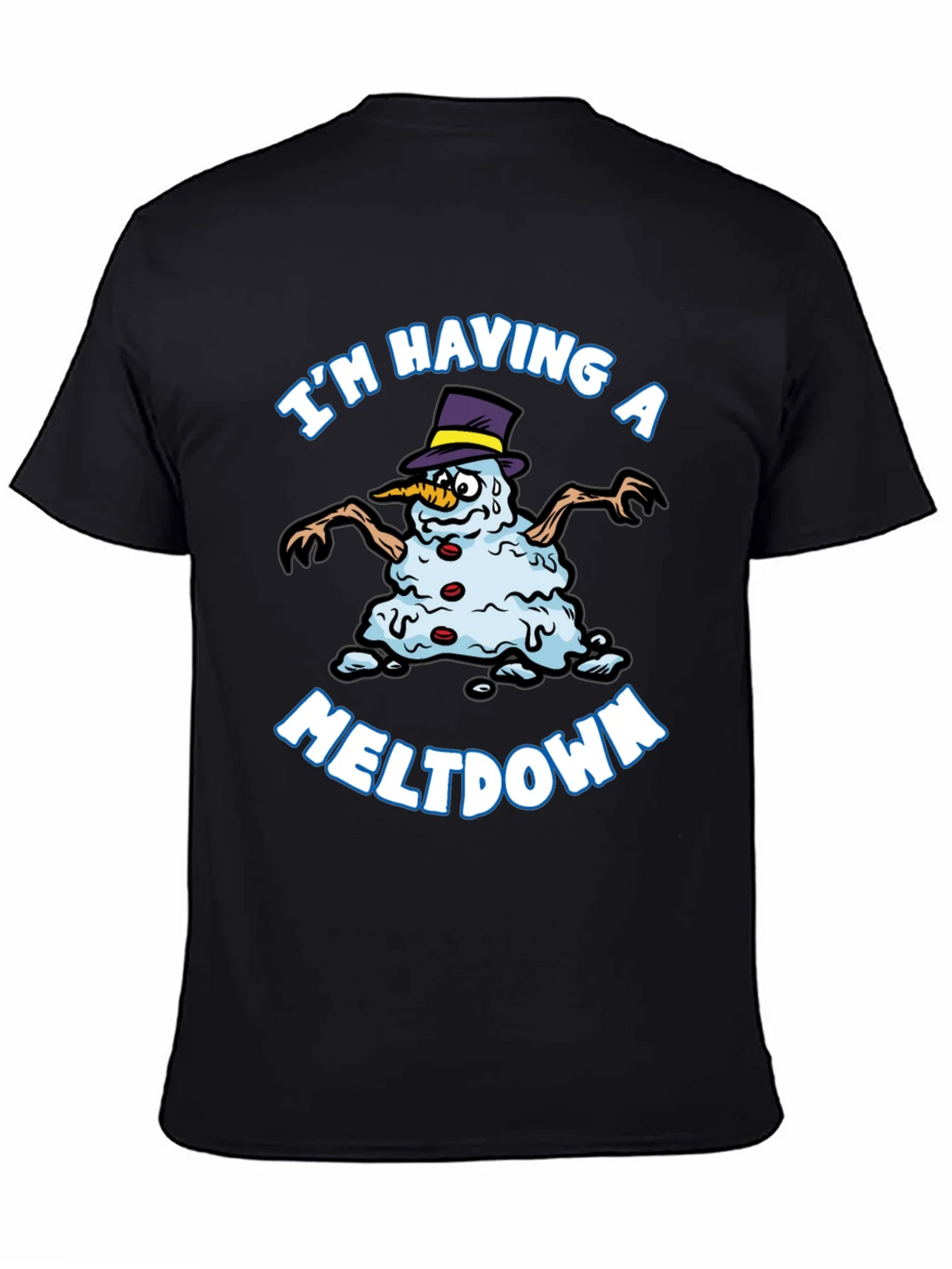 Meltdown Snowman Graphic Tee product image 4