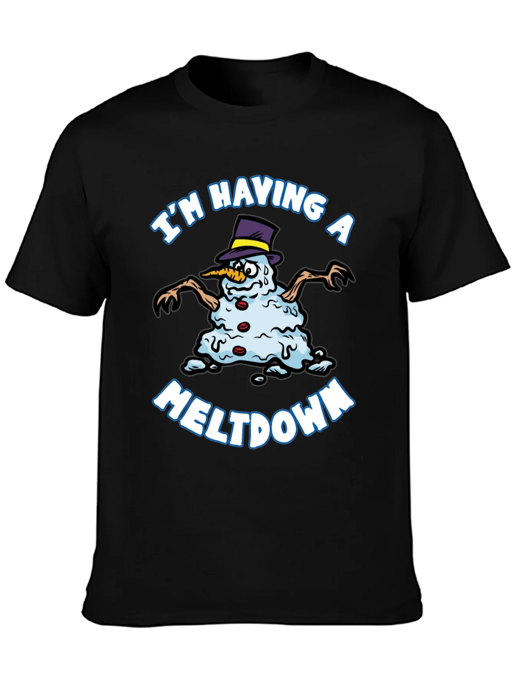 Meltdown Snowman Graphic Tee product image 3