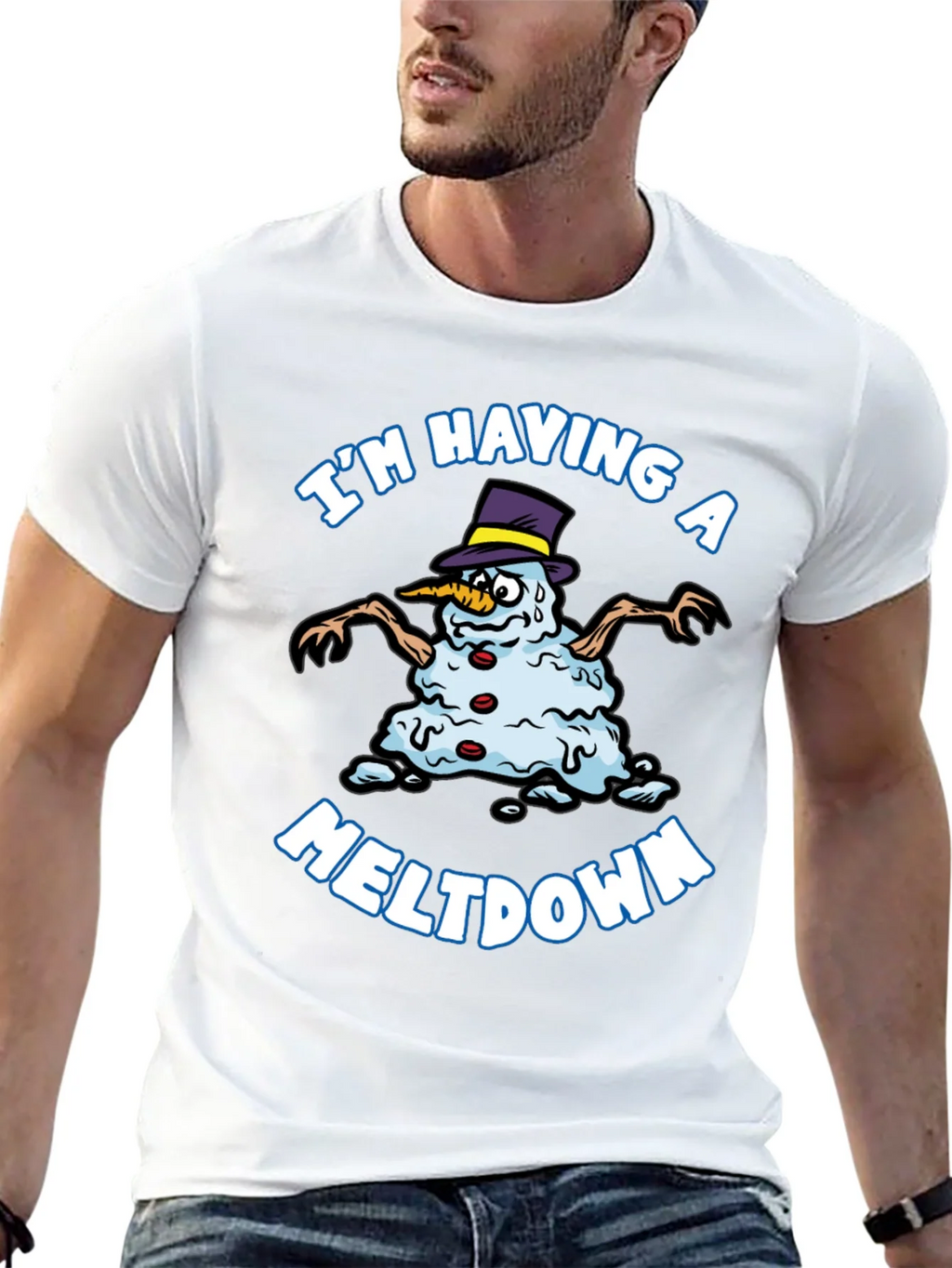 Meltdown Snowman Graphic Tee product image 12