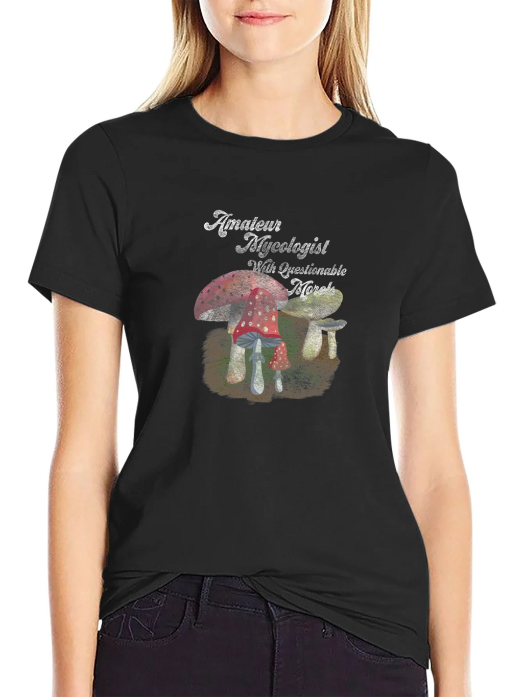 Amateur Mycologist T-Shirt - Questionable Morels product image 2