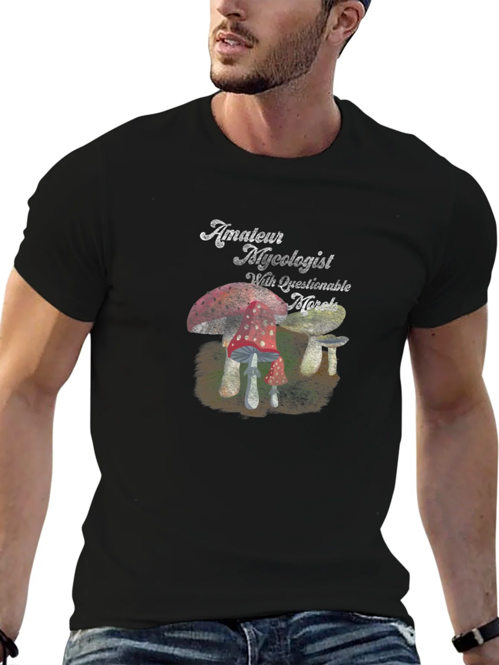 Amateur Mycologist T-Shirt - Questionable Morels product image 6