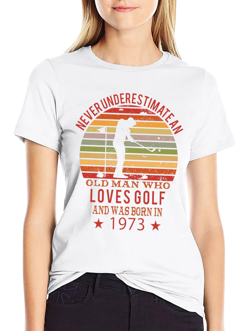 Golf Lover 1973 Graphic Tee product image 8