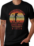 Golf Lover 1973 Graphic Tee product image 1