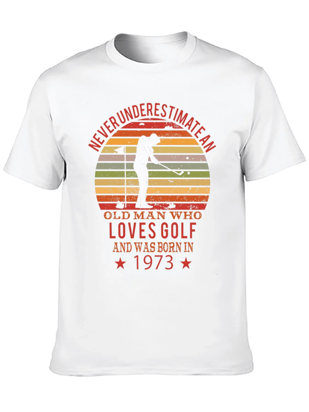 Golf Lover 1973 Graphic Tee product image 9