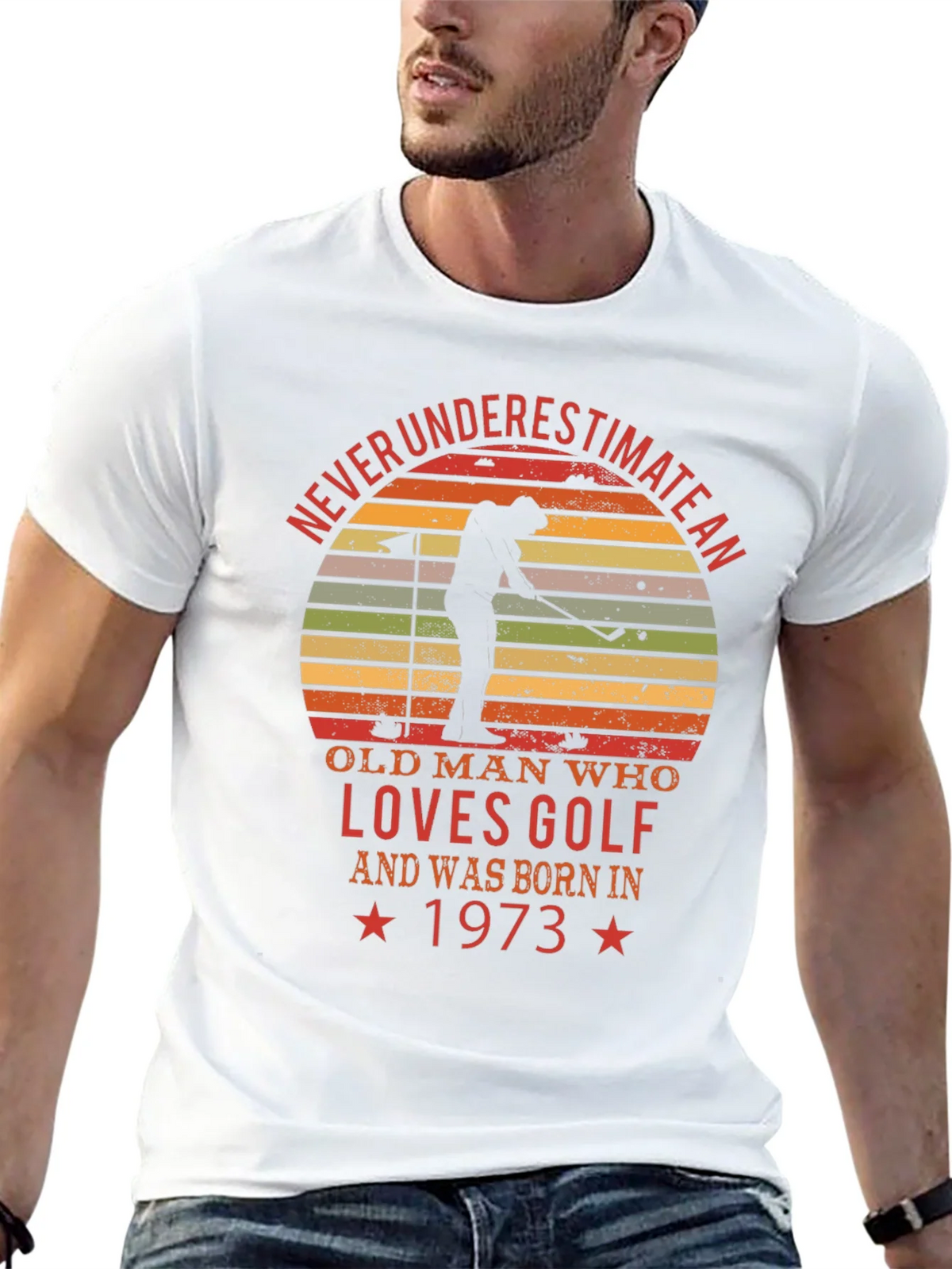 Golf Lover 1973 Graphic Tee product image 12